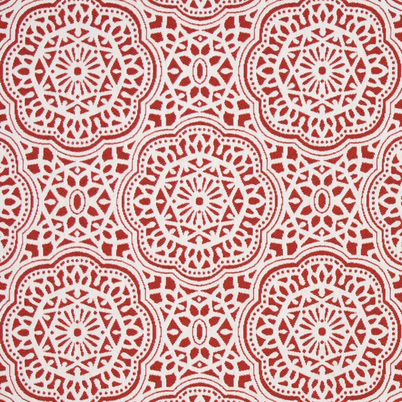 Coral - Coral & Peach Abstract & Geometric,Global Upholstery Fabric 54 Inches"